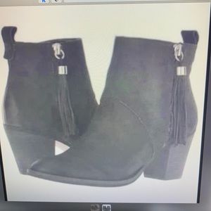 Steve Madden Black Ankle Boots